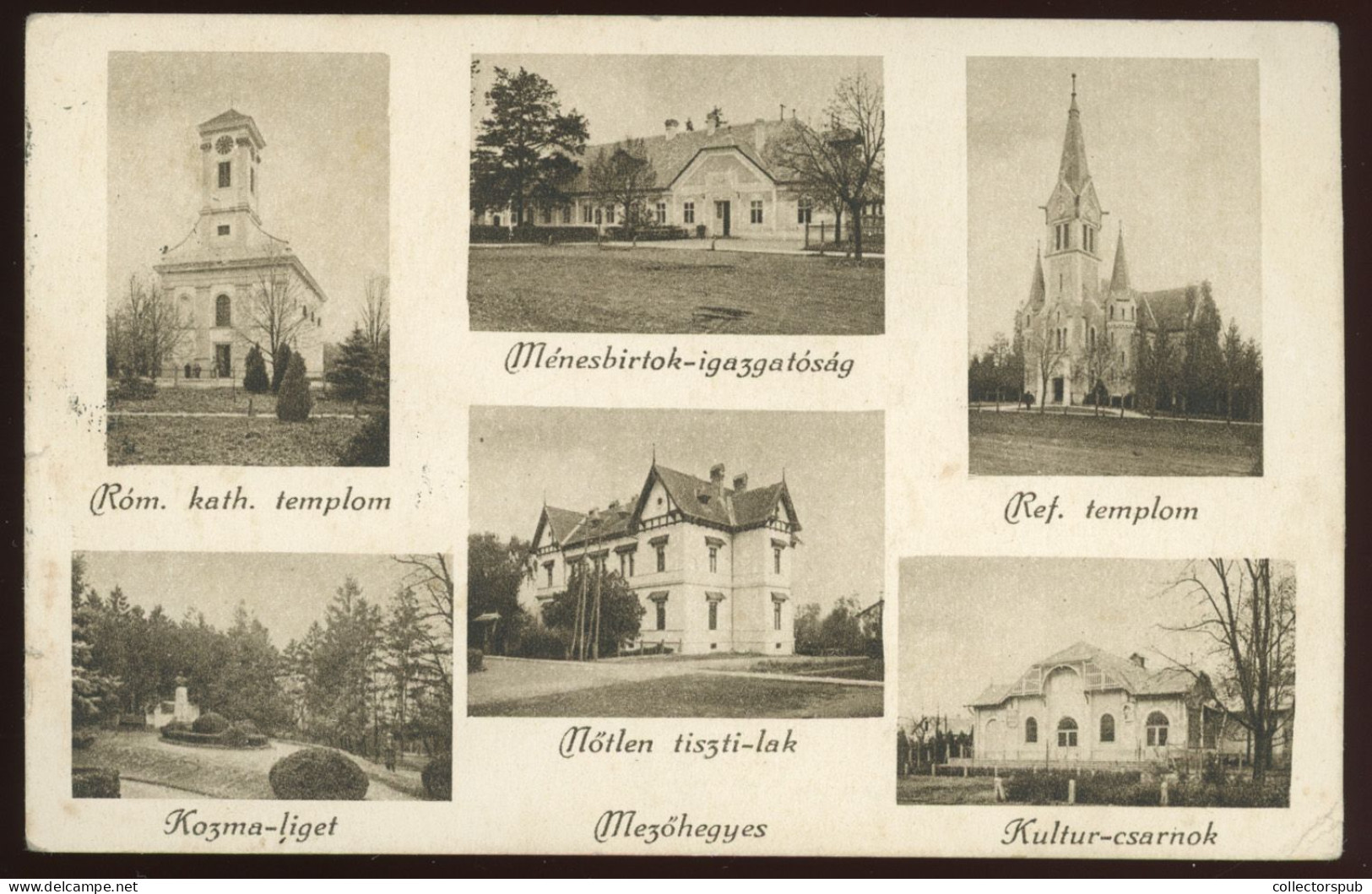 MEZŐHEGYES 1927. Old Postcard - Ungarn