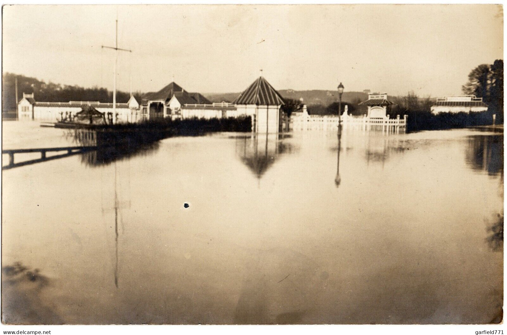 FRANCE - L'ISLE ADAM - Inondations De 1926 - Carte-photo RARISSIME ! - L'Isle Adam