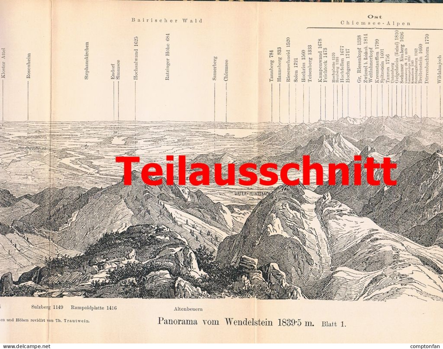 A102 1508 Ratzel Wendelstein Wendelsteinhaus Bevölkerung Artikel 1886 - Autres & Non Classés