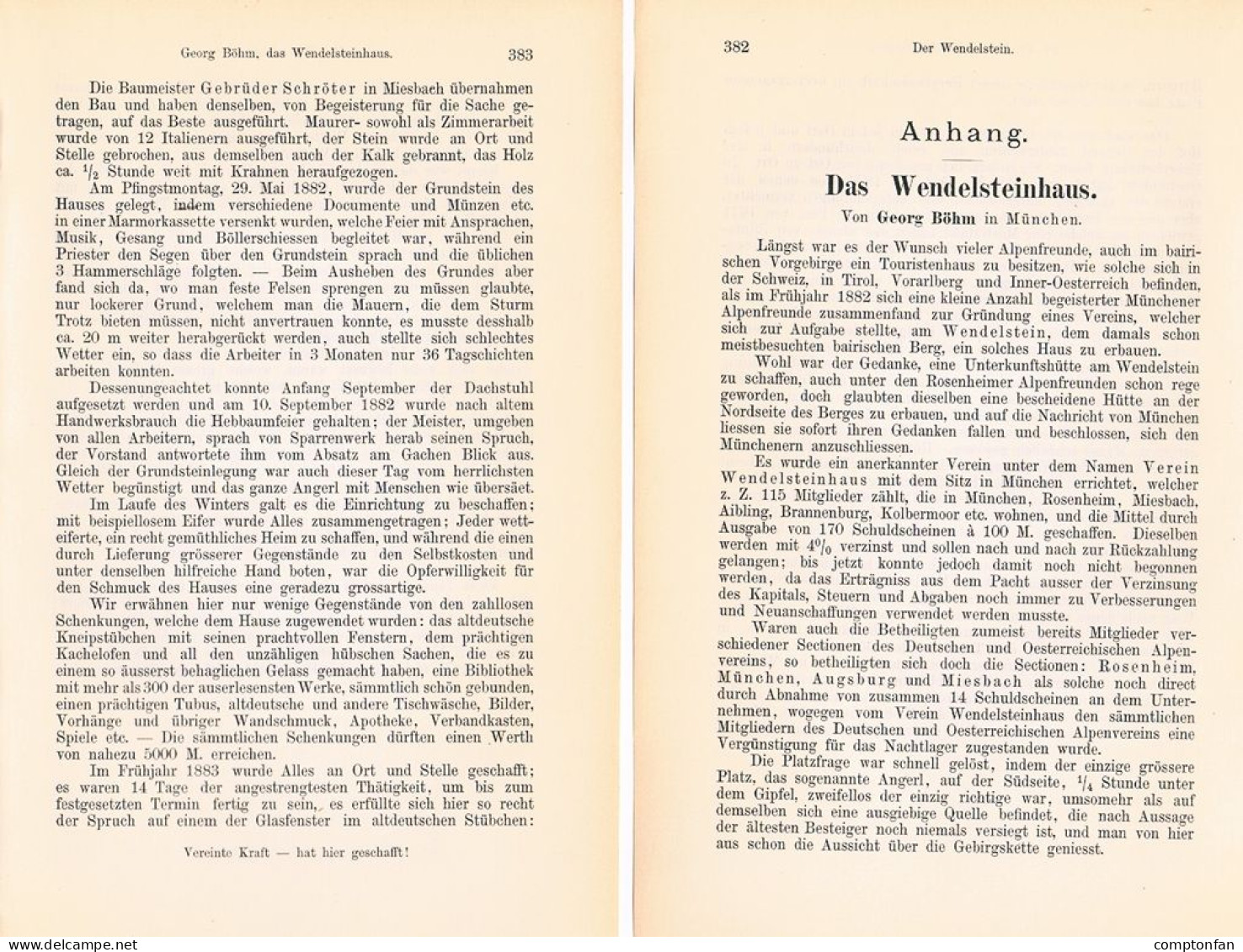 A102 1508 Ratzel Wendelstein Wendelsteinhaus Bevölkerung Artikel 1886