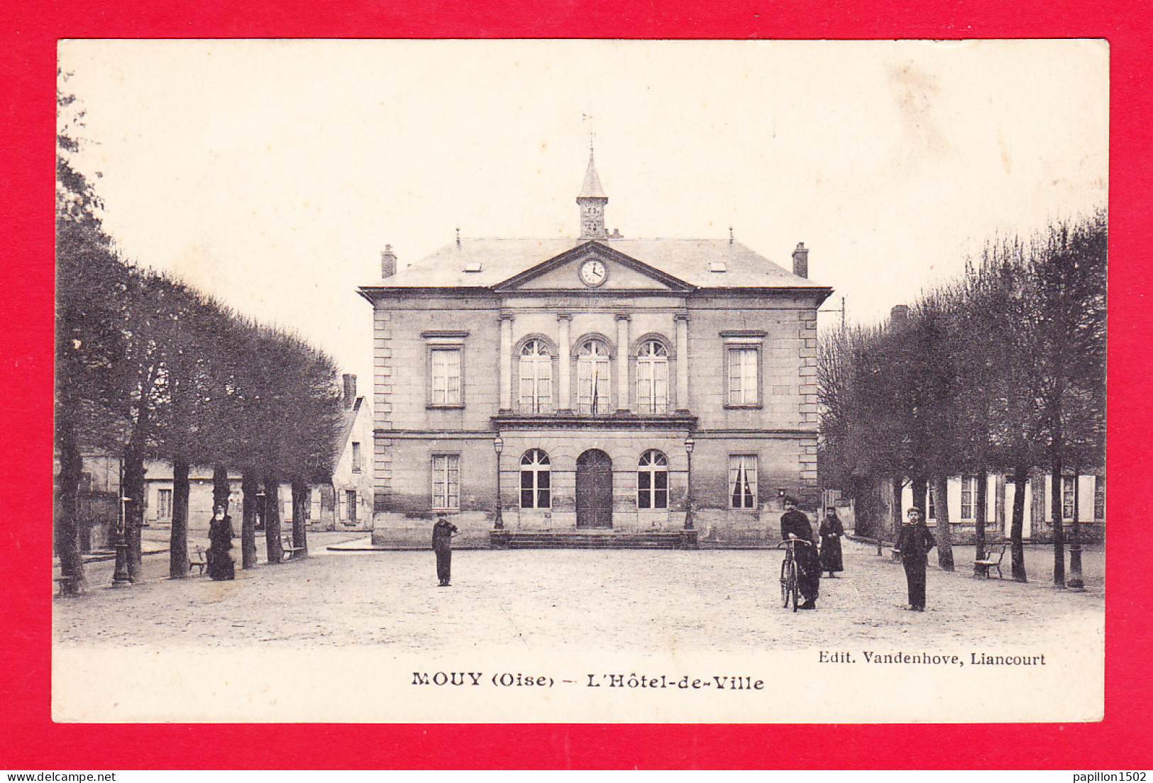 F-60-Mouy-04A81  L'hôtel De Ville, Cpa BE - Mouy