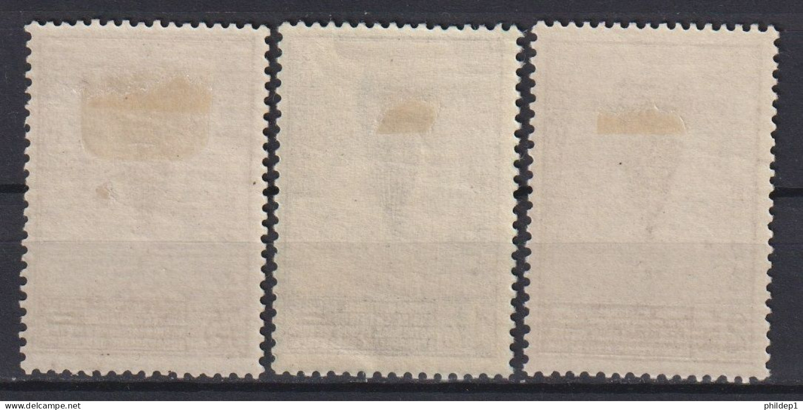 Belgique: COB N° 353/55 *, MH, Charniéré. TB !!! - Unused Stamps