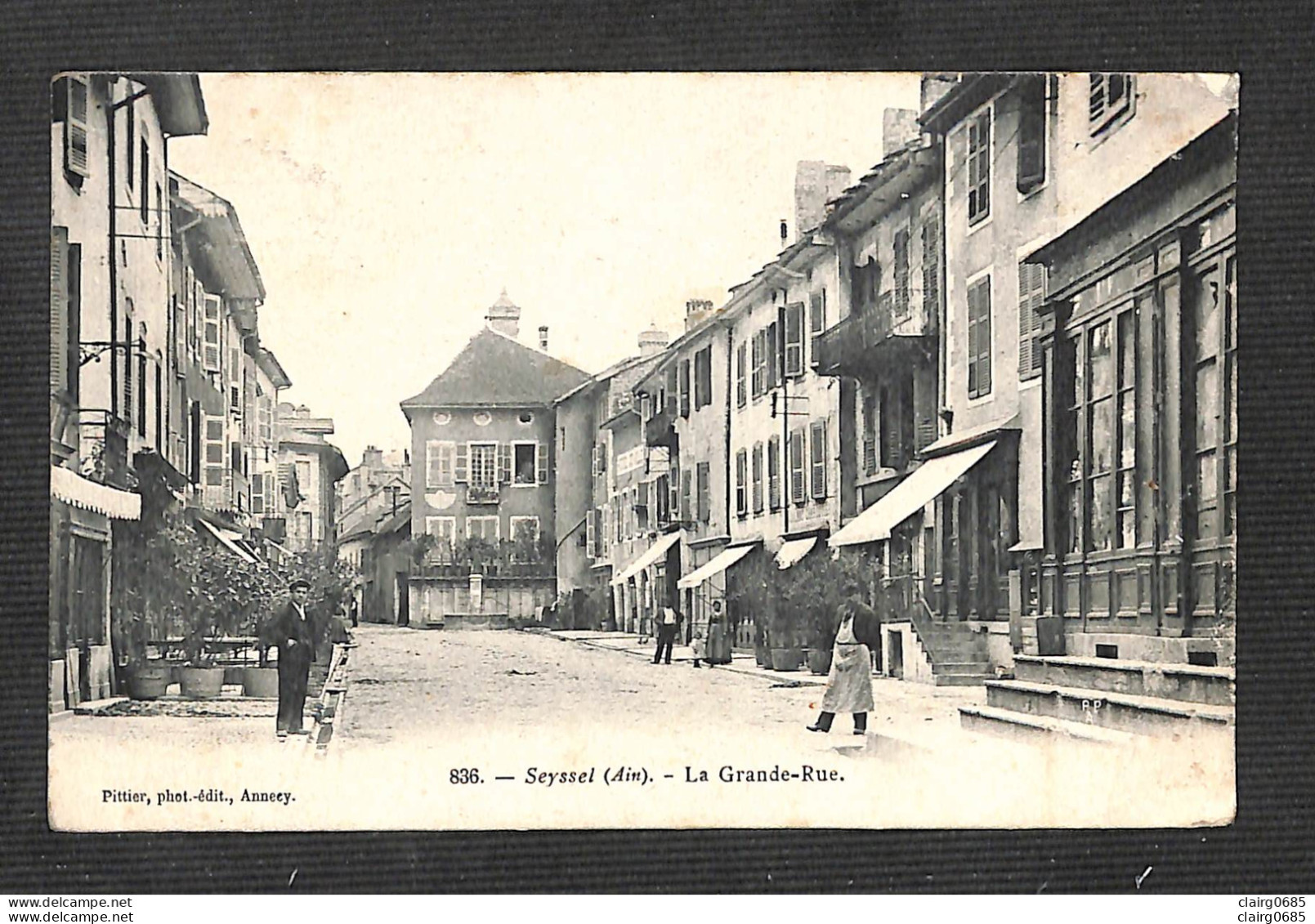 01 - SEYSSEL - La Grande-Rue - 1905 - Seyssel