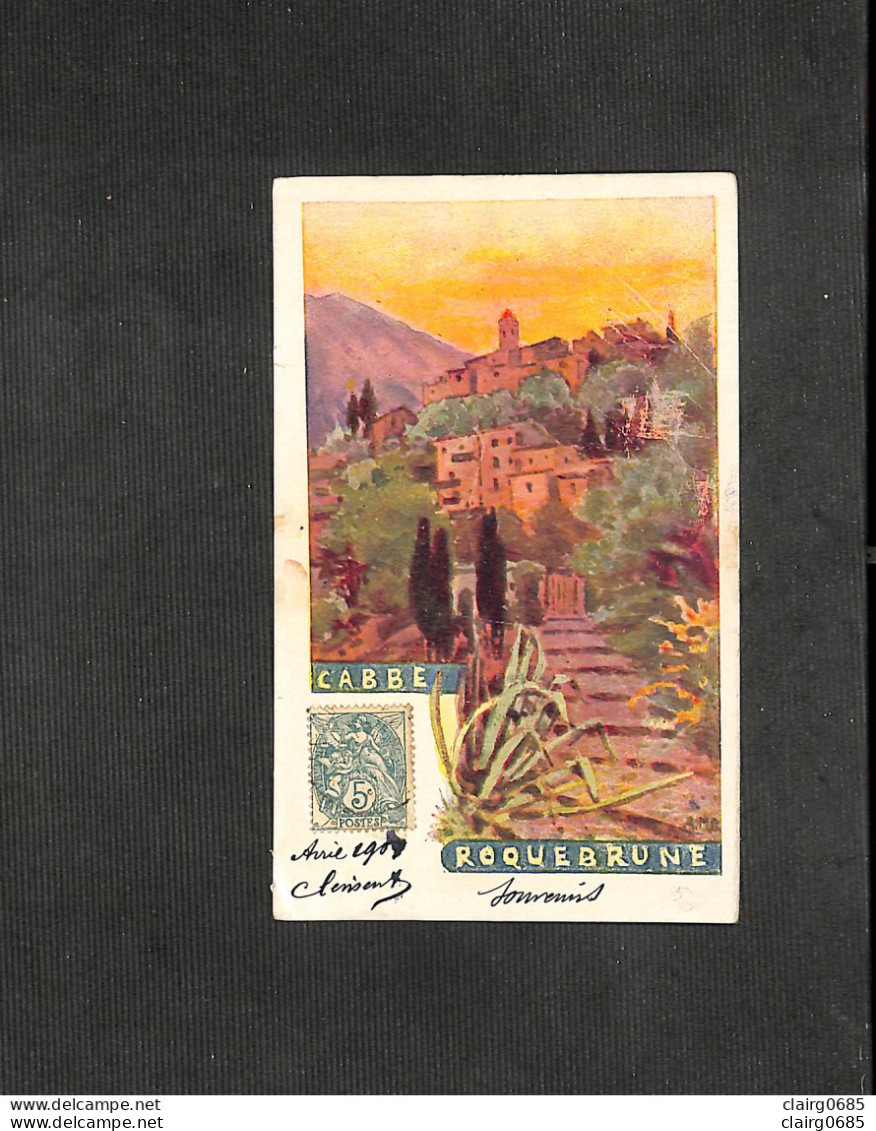 06 - CABBE ROQUEBRUNE - 1907 - Roquebrune-Cap-Martin