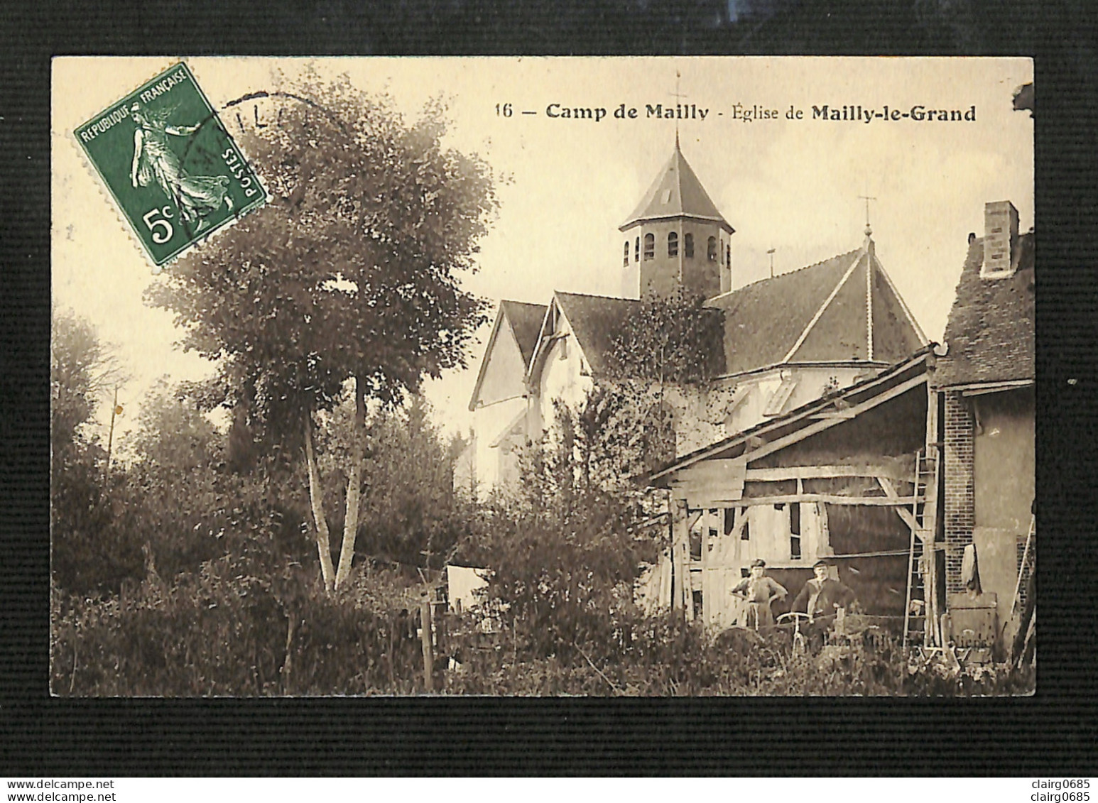 10 - MAILLY LE GRAND - Eglise  - Mailly-le-Camp