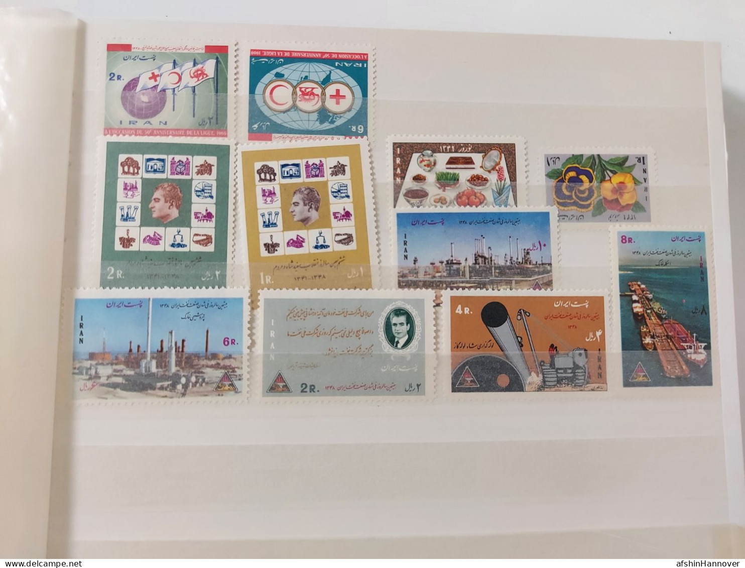 Iran Shah Pahlavi تمام تمبرهای   سال ۱۳۴۸   Commemorative Stamps Issued In Year 1348 (21/3/1969-20/3/1970) - Iran