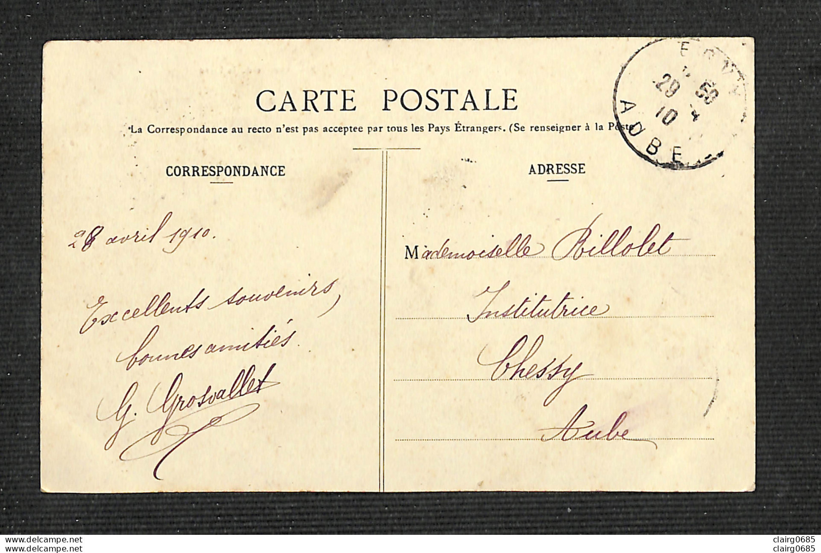 10 - ROMILLY Sur SEINE - Avenue De La Gare - 1910 - Romilly-sur-Seine