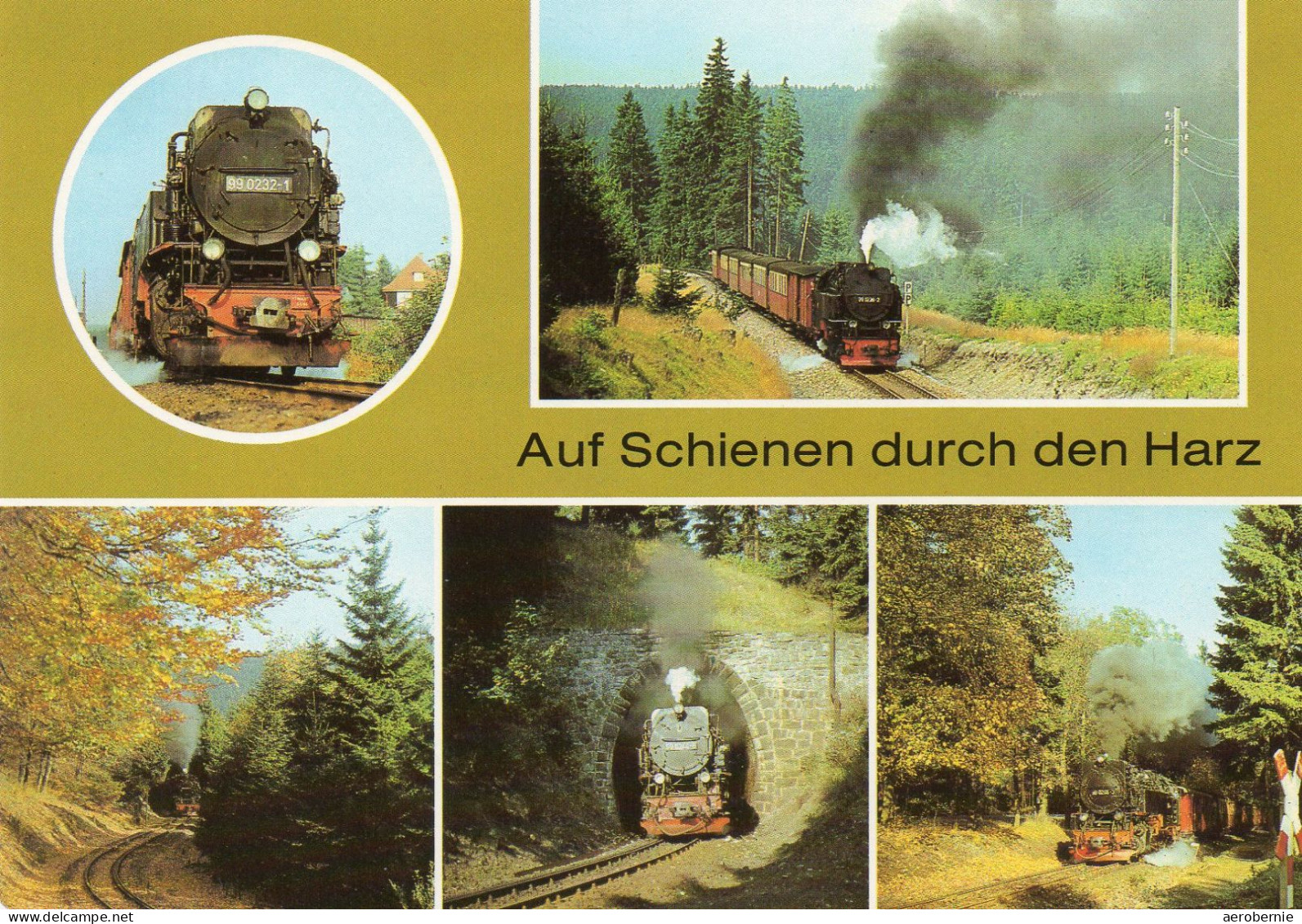 Auf Schienen Durch Den Harz / Schmalspur-Dampflokomotiv En - Eisenbahnen