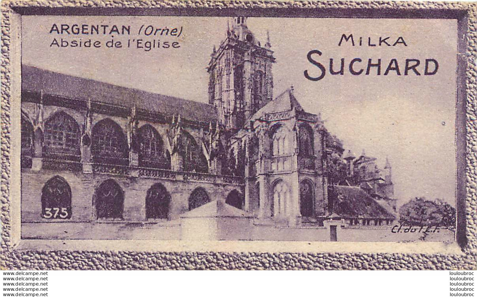 CHROMO MILKA SUCHARD ARGENTAN CL DU T.C.F. - Suchard