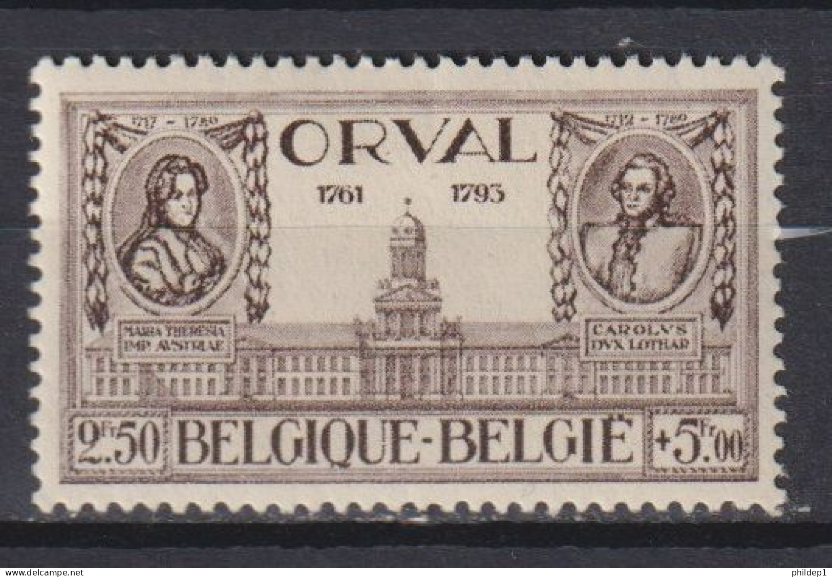 Belgique: COB N° 371 *, MH, Charniéré. TB !!! - Ongebruikt