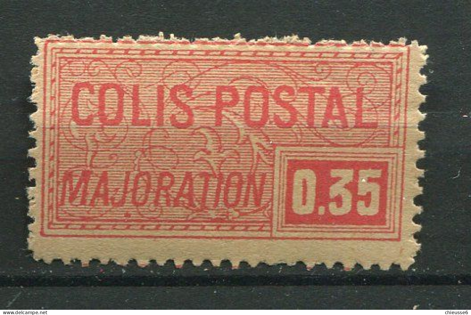 Dallay ** Colis Postaux N° 15 - Rouge    Recto Verso - Mint/Hinged