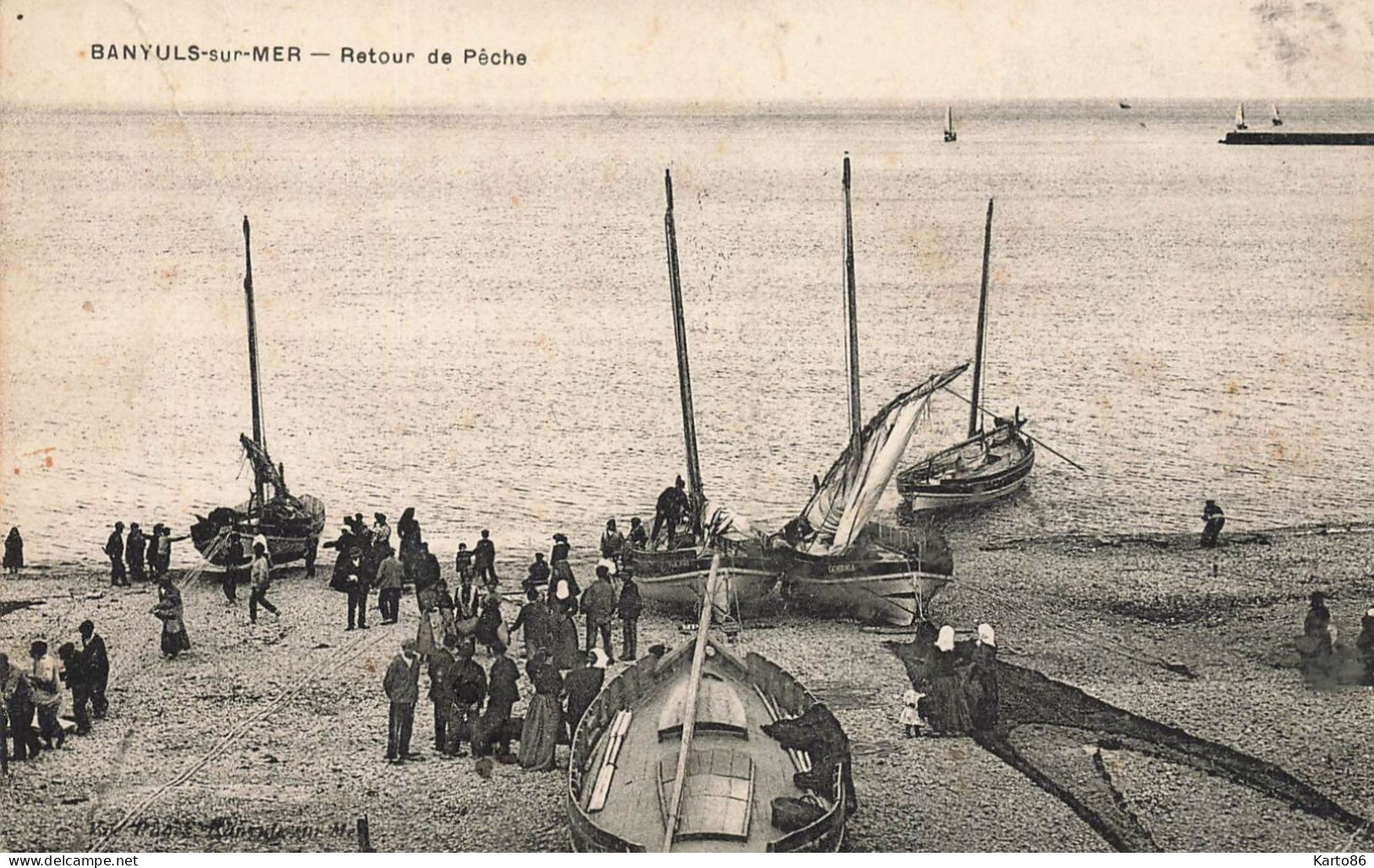 Banyuls Sur Mer * Retour De Pêche * Bateaux Pêcheurs - Banyuls Sur Mer