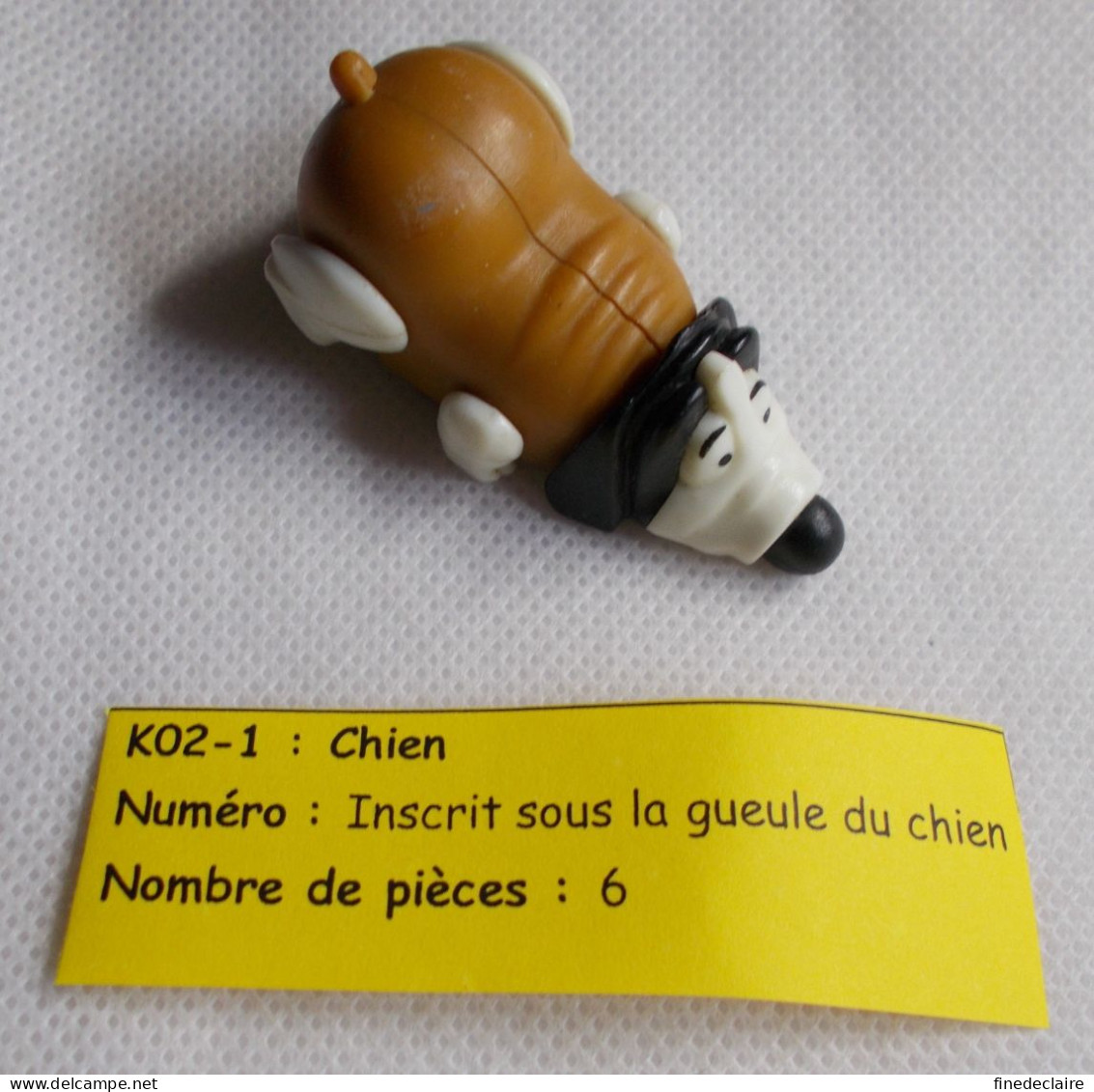 Kinder - Chien - K02 1 - Sans BPZ - Steckfiguren
