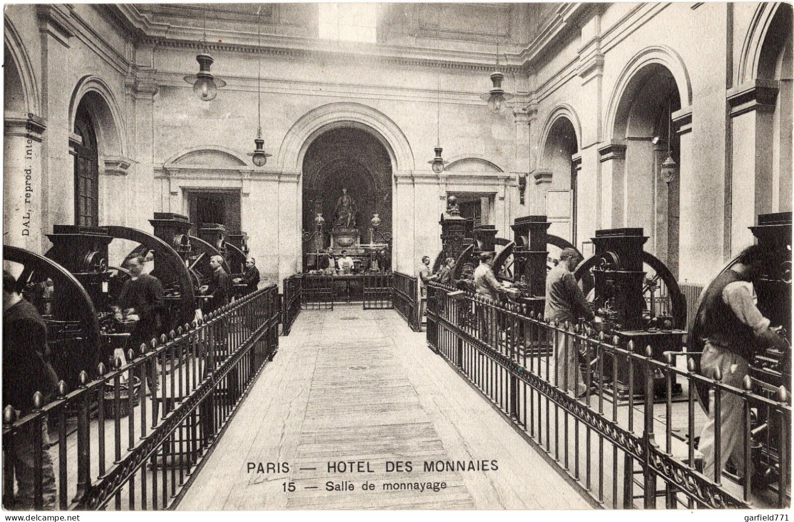 FRANCE Paris - Hôtel Des Monnaies - Salle De Monnayage - - Straßenhandel Und Kleingewerbe