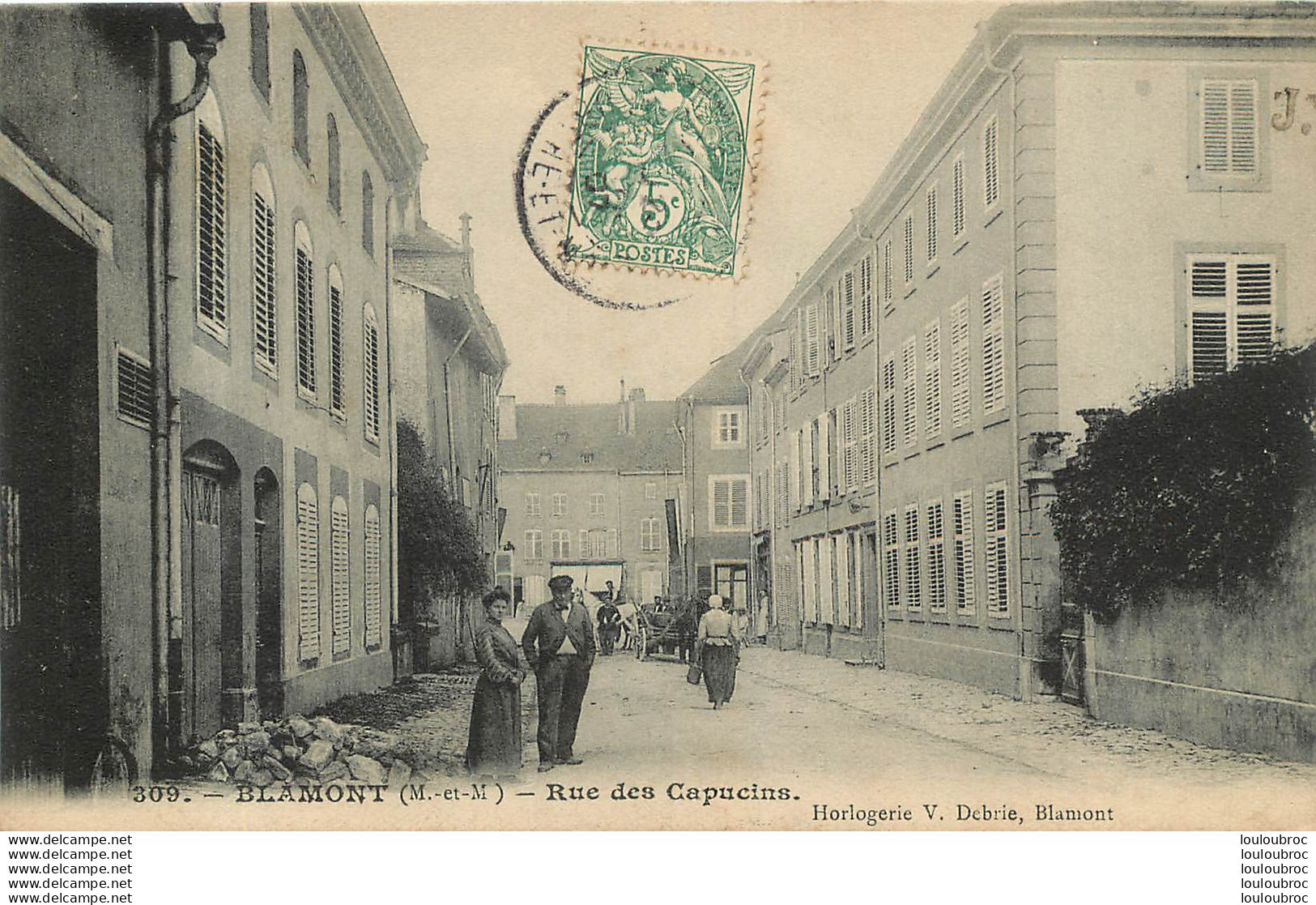 BLAMONT RUE DES CAPUCINS - Blamont