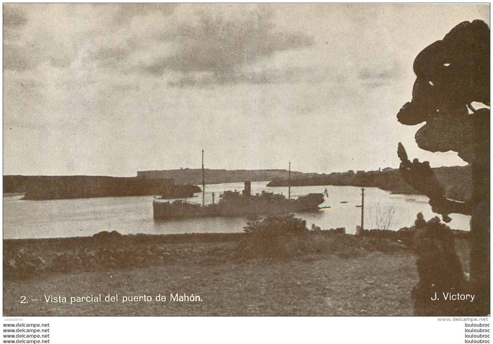 VISTA PARCIAL DEL PUERTO DE MAHON - Autres & Non Classés