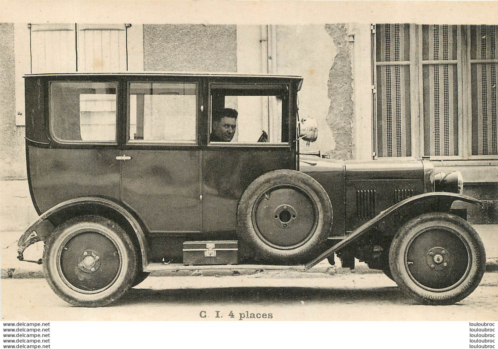 AUTOMOBILE C.I. 4 PLACES  CARTE DU GARAGE DU BERRY - PKW