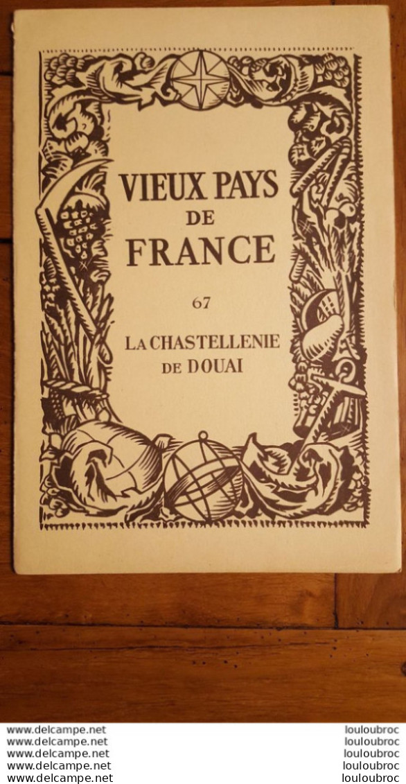 BELLE CARTE GEOGRAPHIQUE LE DOUAISIS DOUAI  VOIR LES  SCANS ET PHOTOS TOURISTIQUES 36X27CM - Landkarten