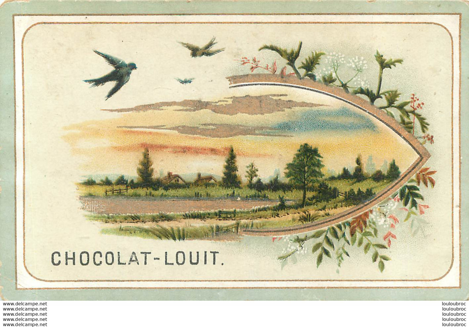CHROMO CHOCOLAT LOUIS - Louit