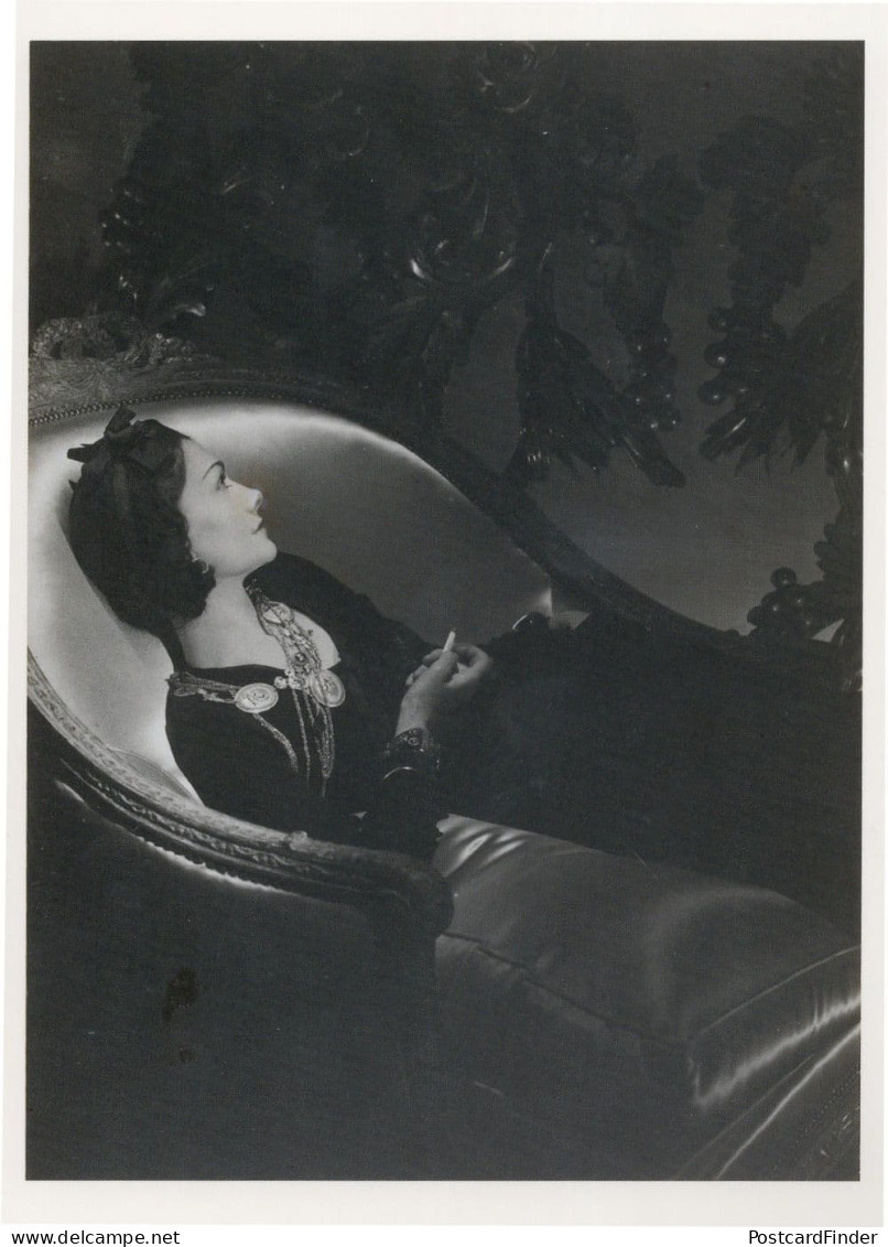 Gabrielle Of Coco Chanel P.Horst Gelatine Silver Print Photo Postcard - Photographs