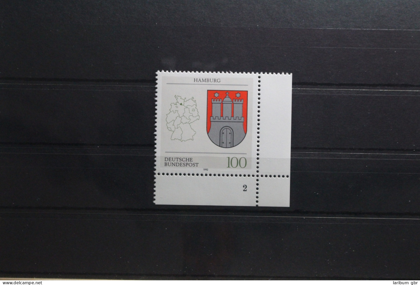 BRD 1591 Postfrisch Als Eckrand Mit Formnummer 2 #UH492 - Other & Unclassified