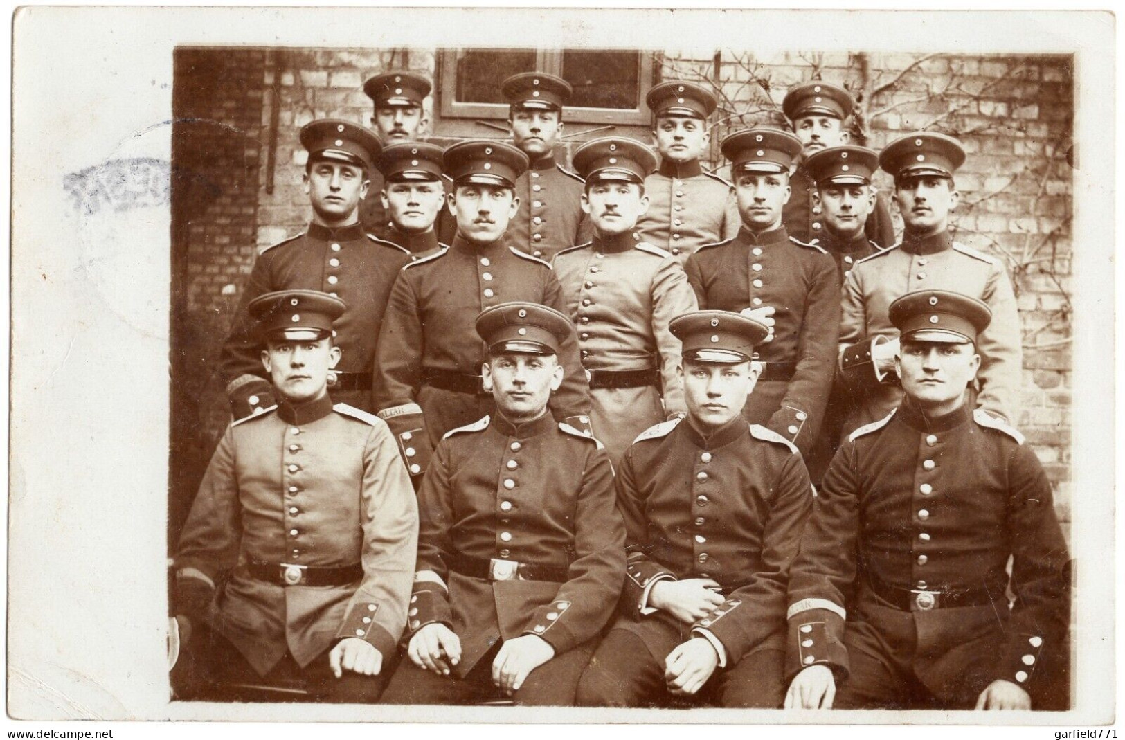 ALLEMAGNE - Photo-carte Groupe De Soldats - HILDESHEIM 1902 - A Identificar