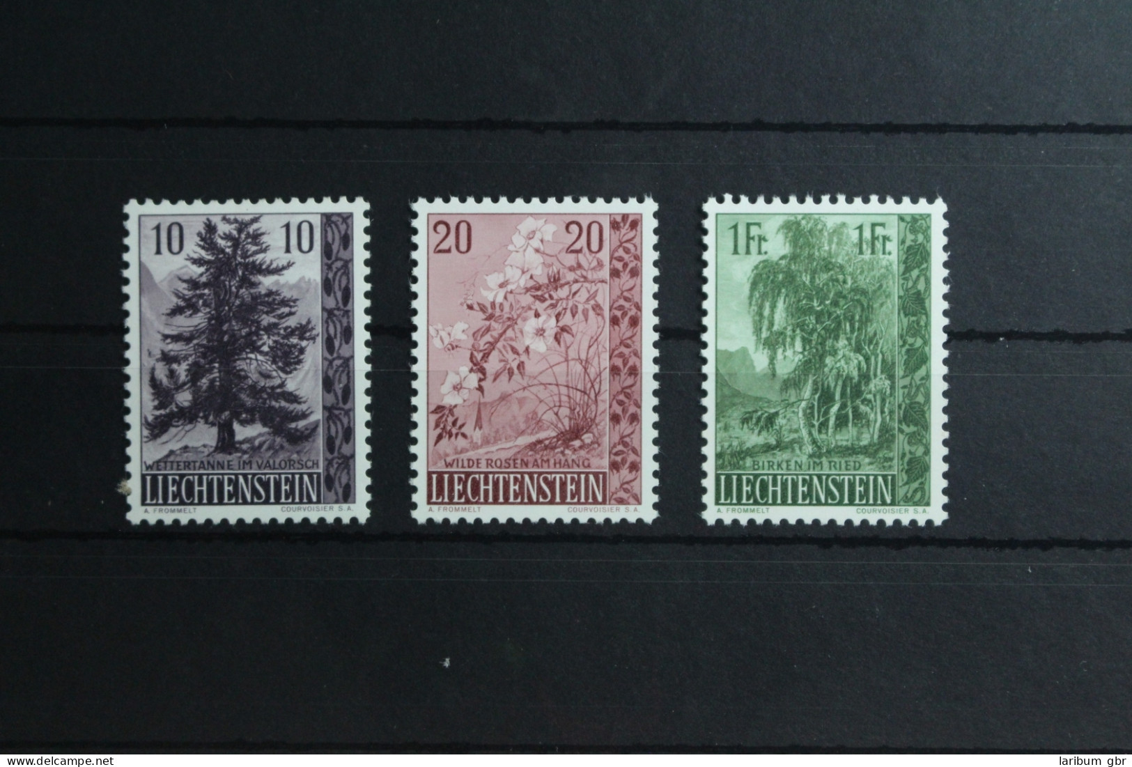 Liechtenstein 357-359 Postfrisch #UG574 - Sonstige & Ohne Zuordnung