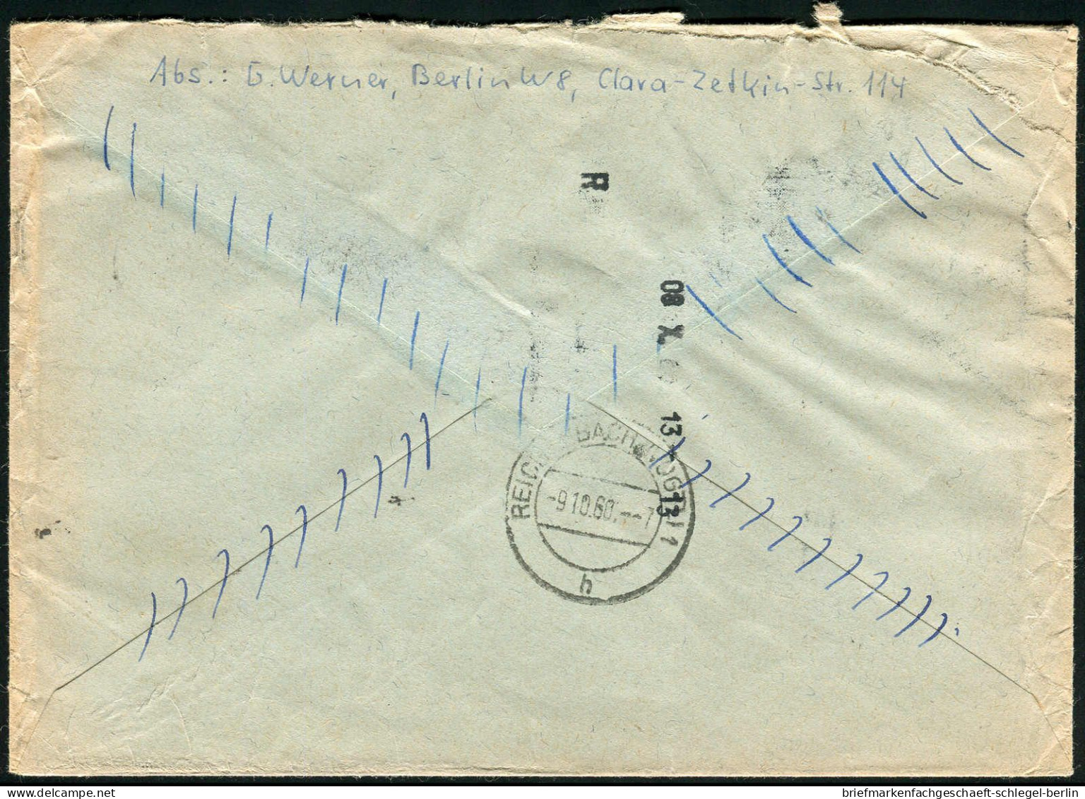 DDR, 1960, 585, Brief - Andere & Zonder Classificatie