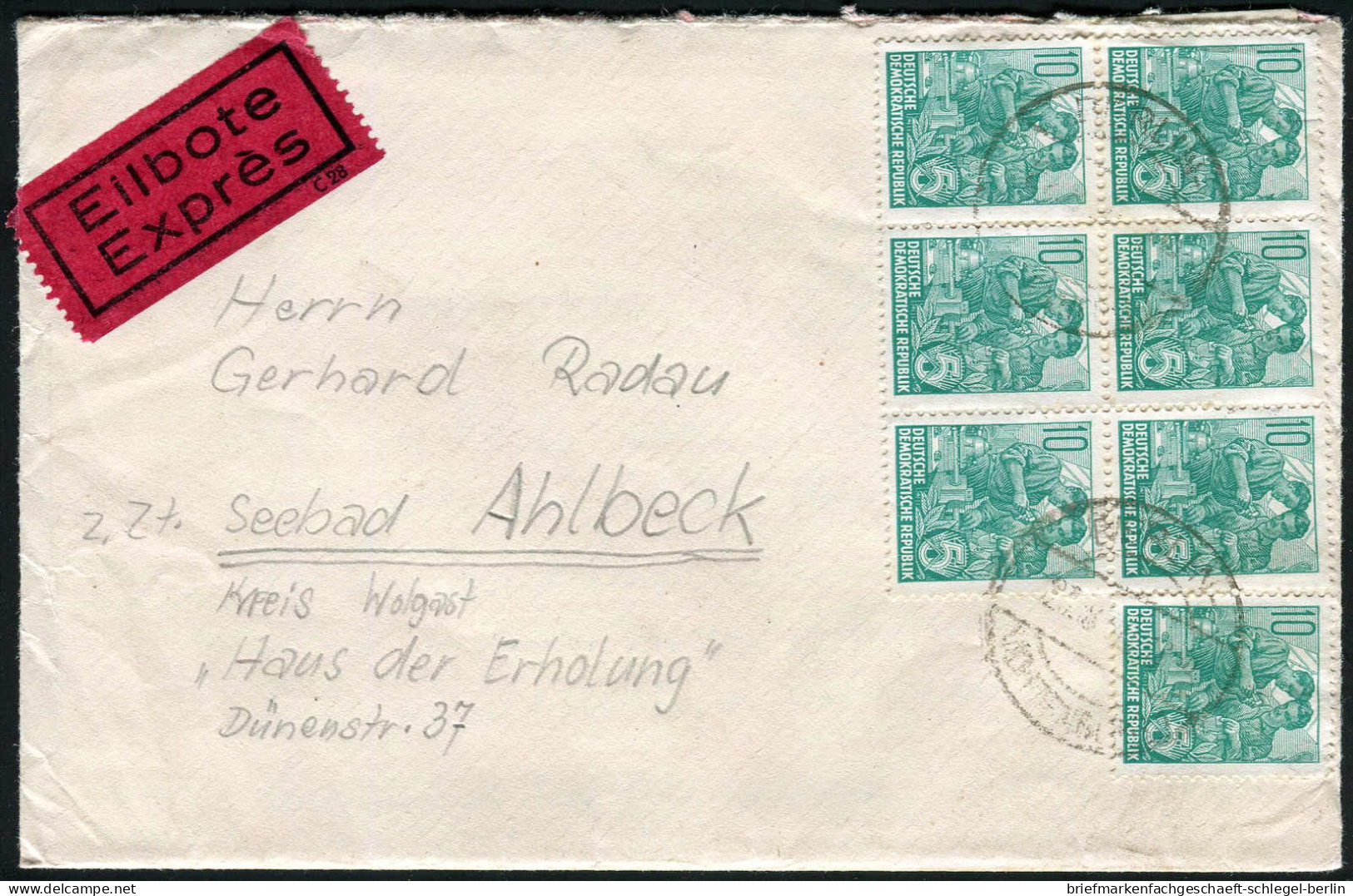DDR, 1960, 704(7), Brief - Andere & Zonder Classificatie