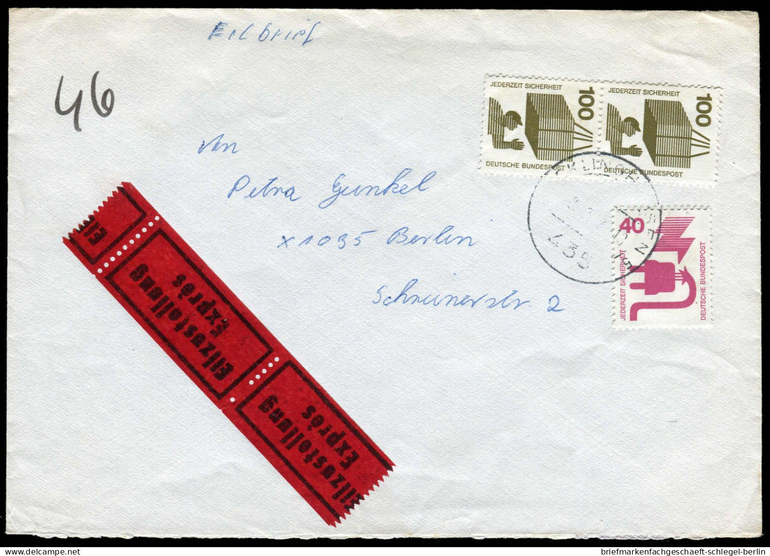 DDR, 1973, Bund 699, 702(2), Brief - Otros & Sin Clasificación