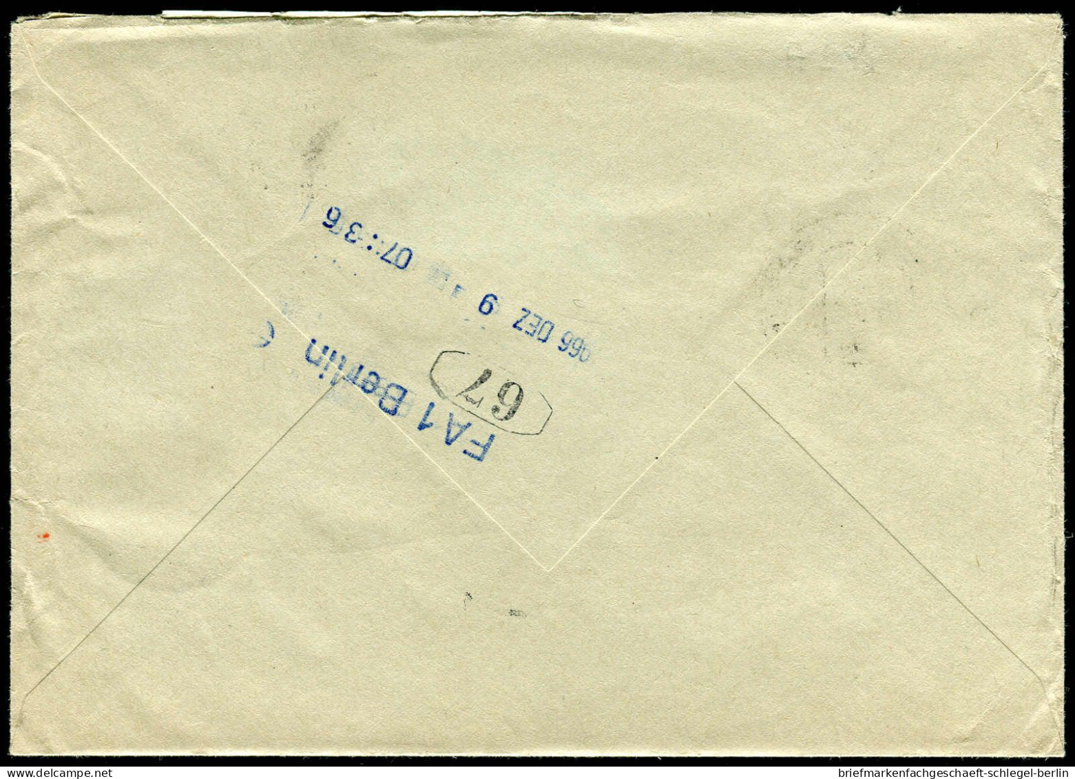 DDR, 1966, 1243(4), Brief - Autres & Non Classés