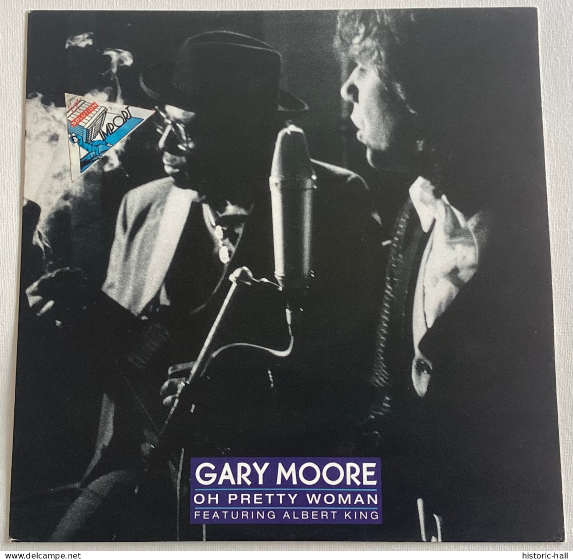 GARY MOORE Feat Albert King - Oh Pretty Woman - MAXI - 1990 - UK Press - Hard Rock En Metal