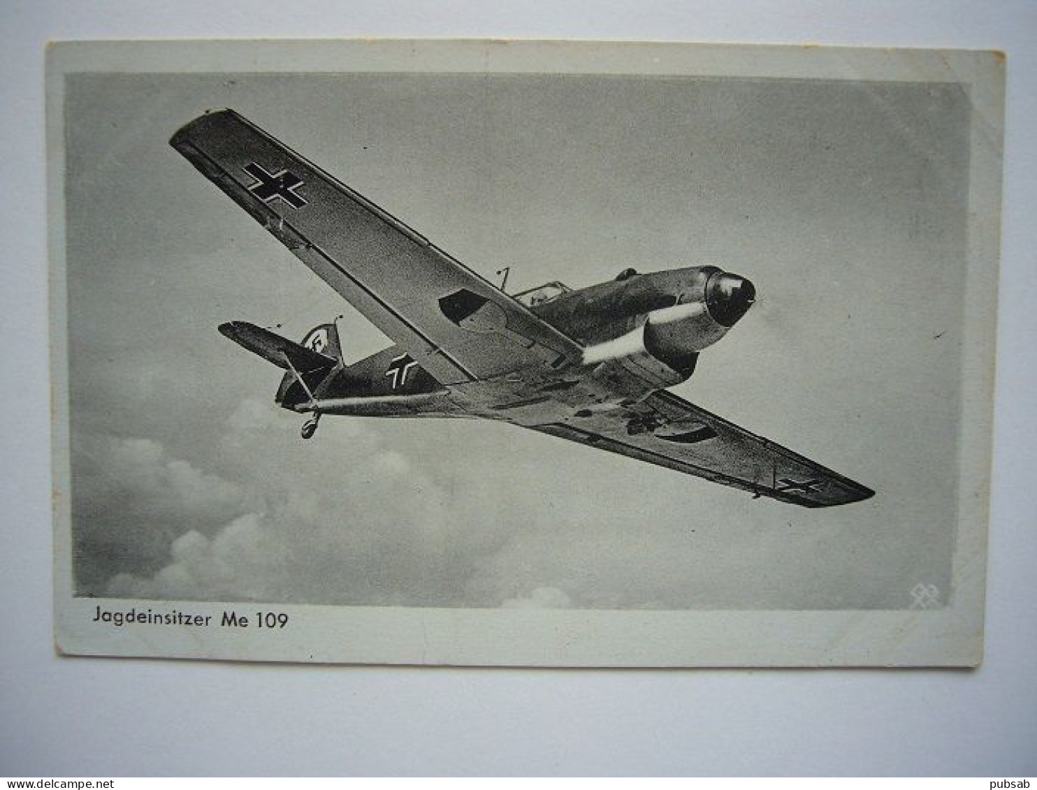 Avion / Airplane / DEUTSCHE LUFTWAFFE / Messerschmidt Me 109 / Posted Apr 16, 1942 - 1939-1945: 2a Guerra