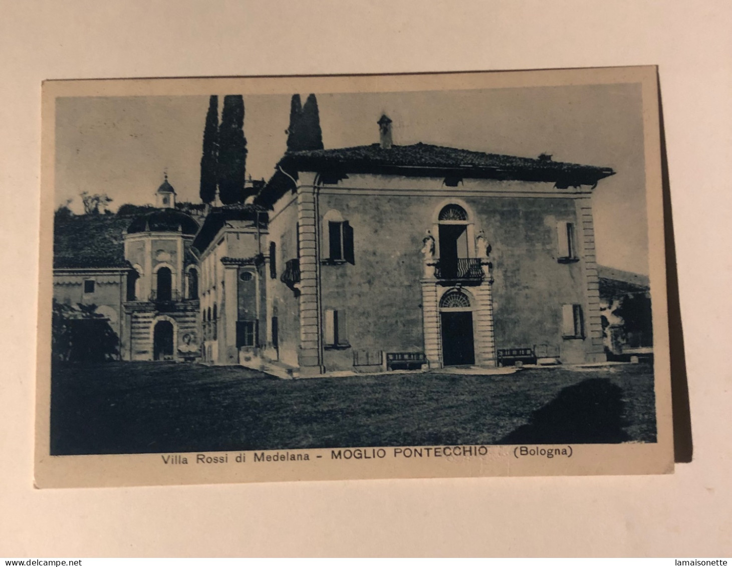 Sasso PontecchioMoglio Villa Rossi Di Medelana Viaggiata  1937 - Bologna