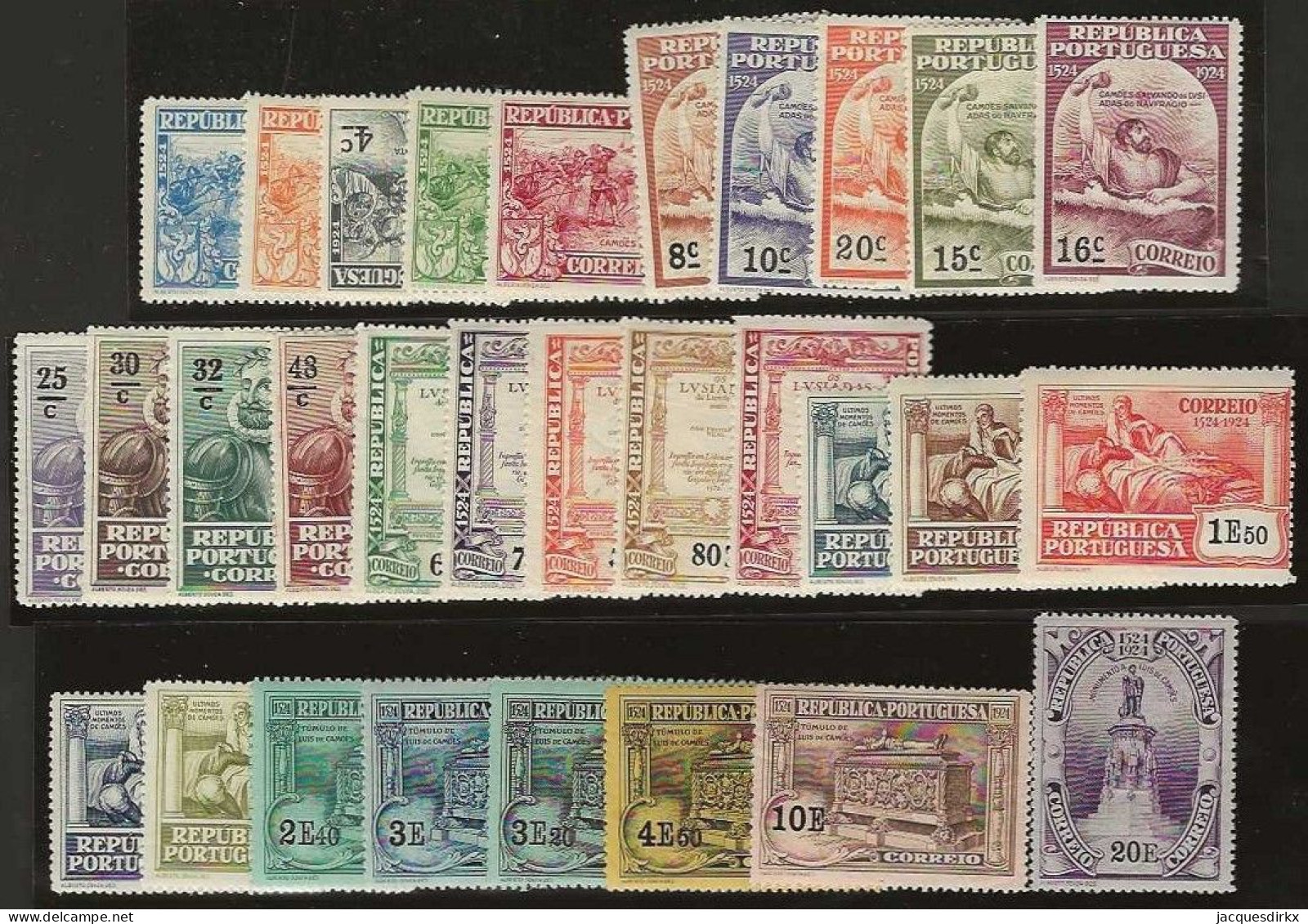 Portugal     .  Y&T      .  299/329      .    *        .    Mint-hinged - Nuevos