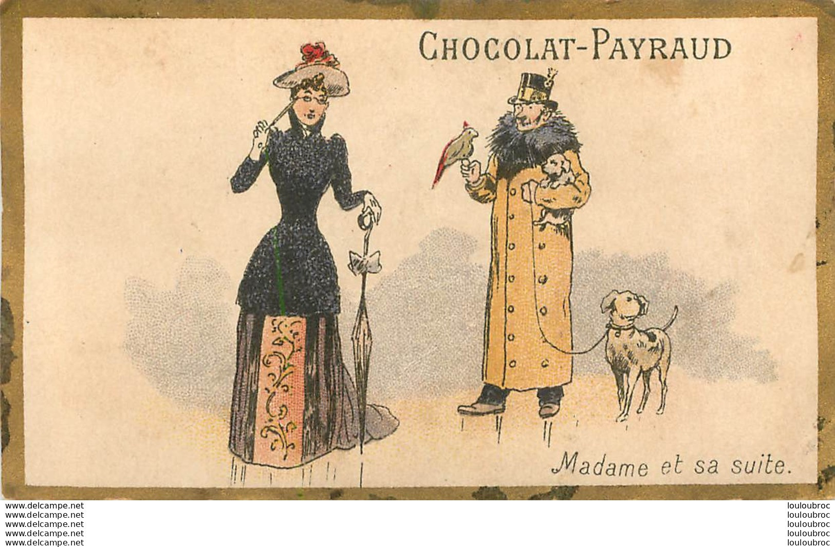 CHROMO  CHOCOLAT PAYRAUD MADAME ET SA SUITE - Otros & Sin Clasificación