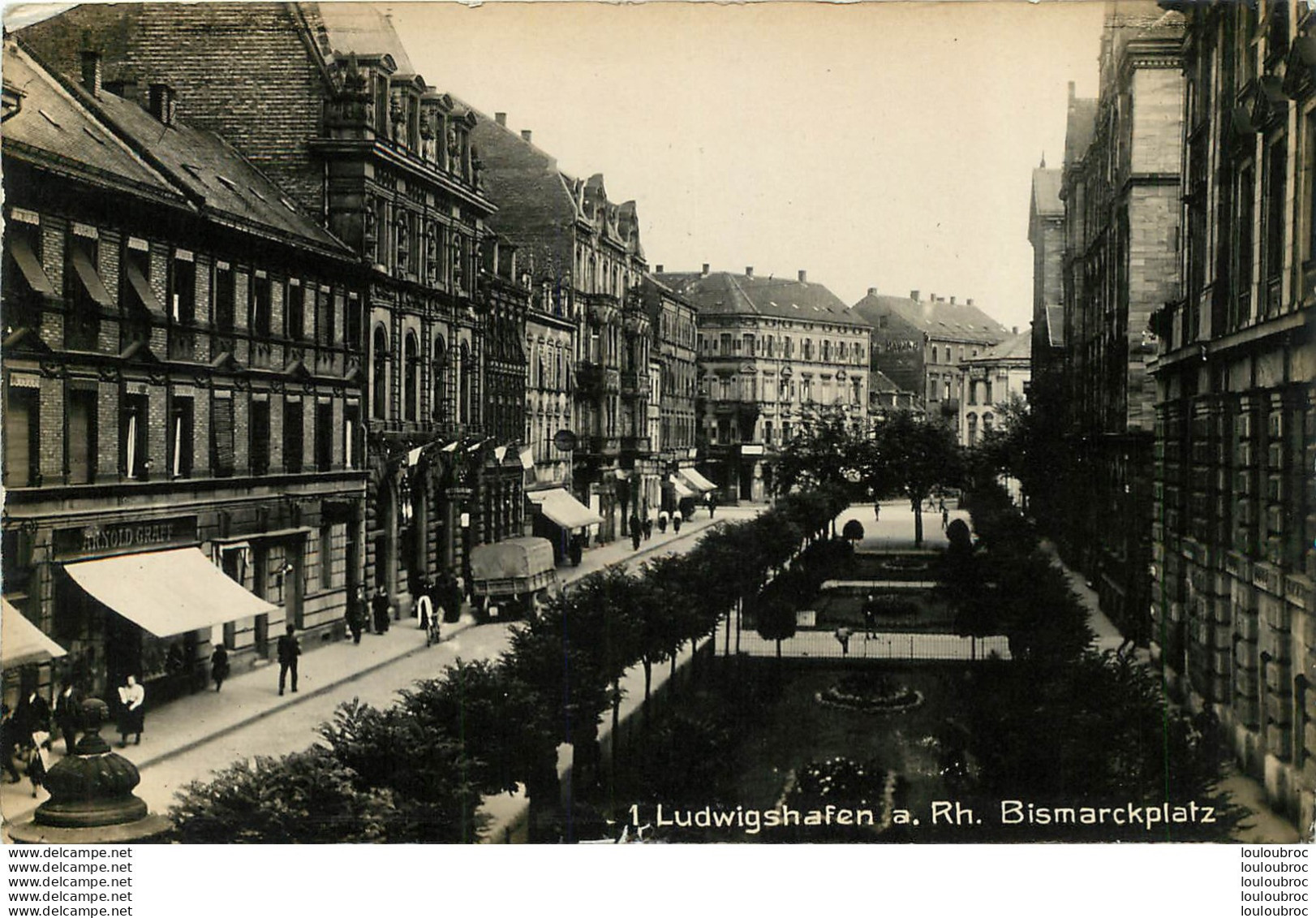 LUDWIGSHAFEN  BISMARCKPLATZ - Ludwigshafen