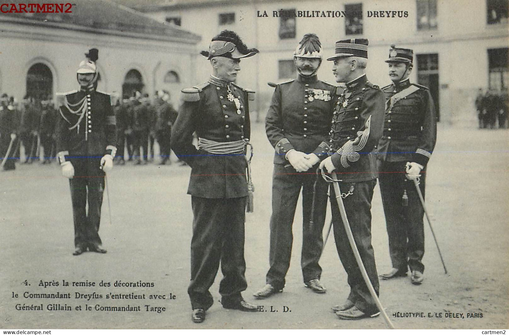 LA REHABILITATION DE DREYFUS COMMANDANT TARGE GILLAIN POLITIQUE JUDAÏCA - Events