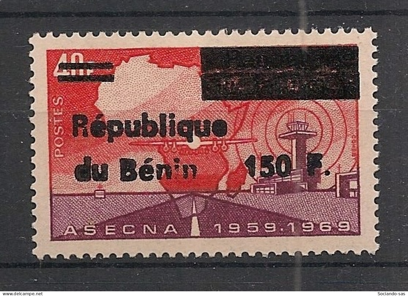 BENIN - 1996 - N°Mi. 722 - ASECNA 150F / 40F - Neuf Luxe ** / MNH / Postfrisch - Benin – Dahomey (1960-...)