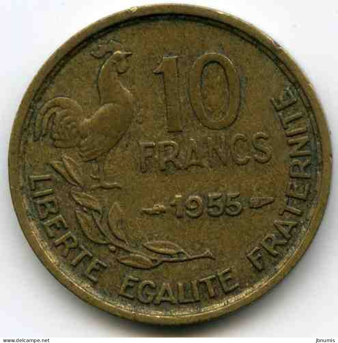 France 10 Francs 1955 GAD 812 KM 915.1 - 10 Francs