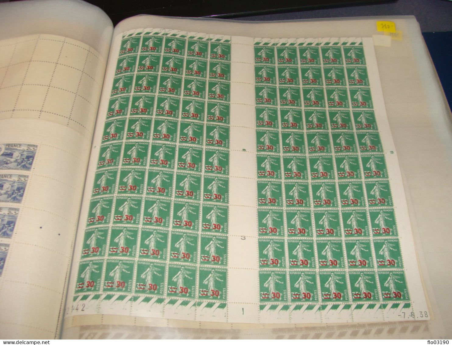 N° 476 En Feuille  De 100 Timbres Entières Neuves - Full Sheets