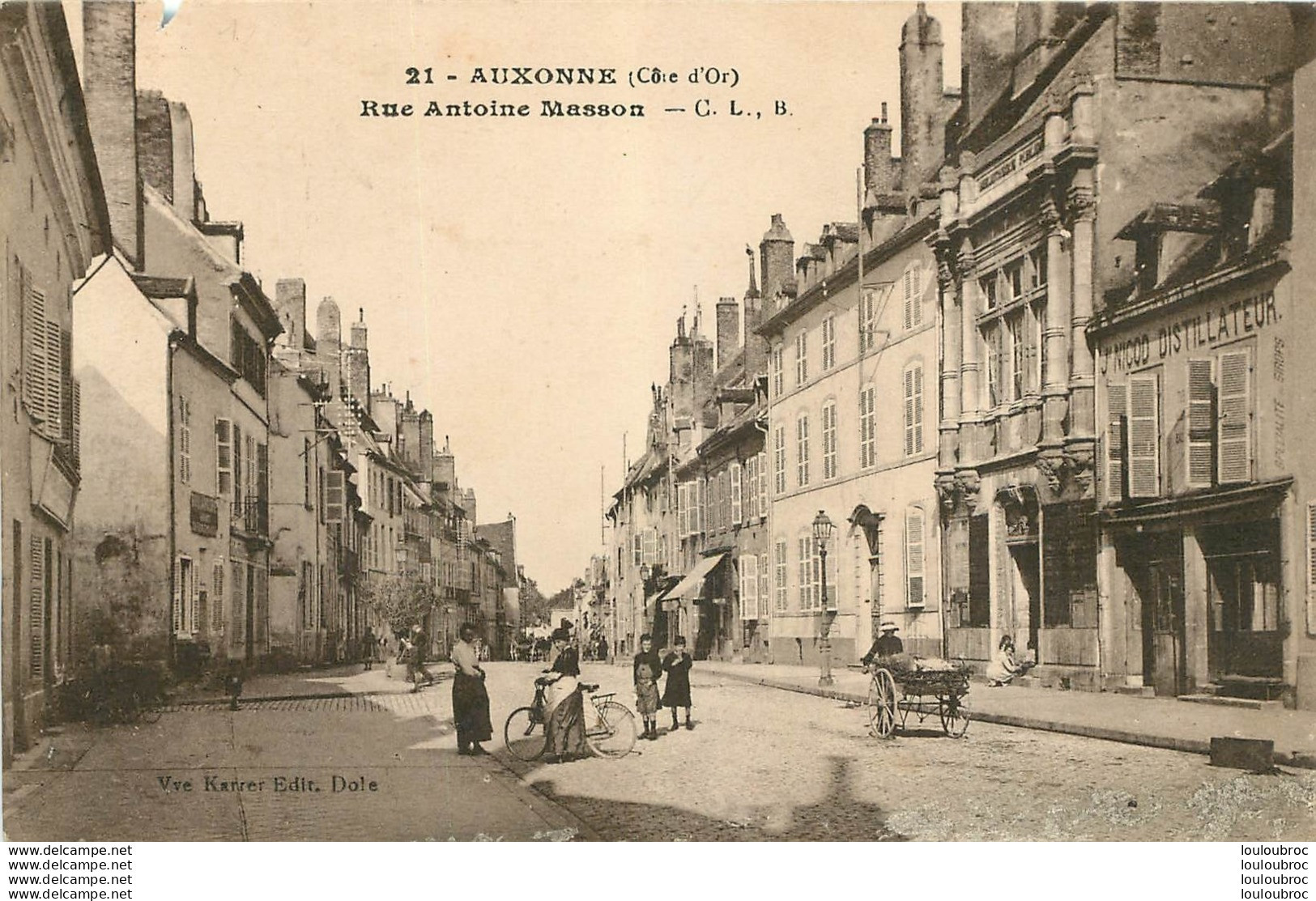 AUXONNE  RUE ANTOINE MASSON - Auxonne