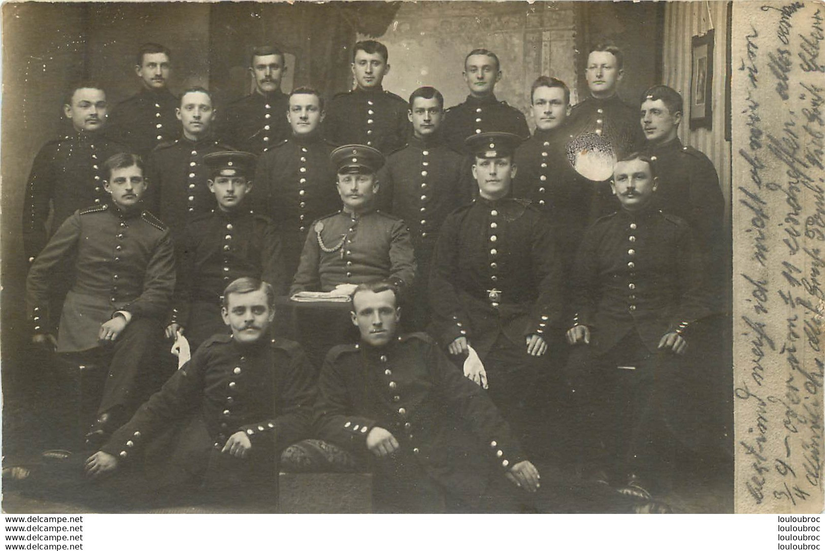 COBURG CARTE PHOTO 1908  SOLDATS ALLEMANDS - Coburg