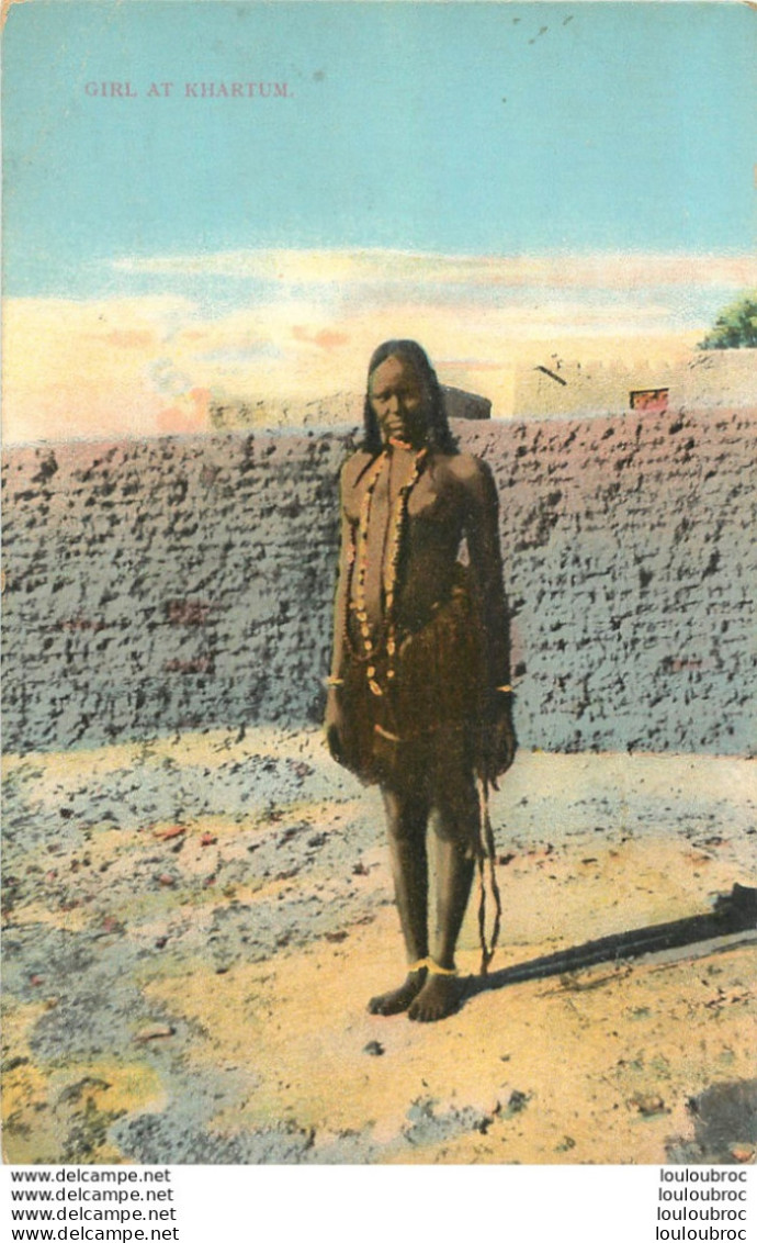 GIRL AT KHARTUM - Sudán