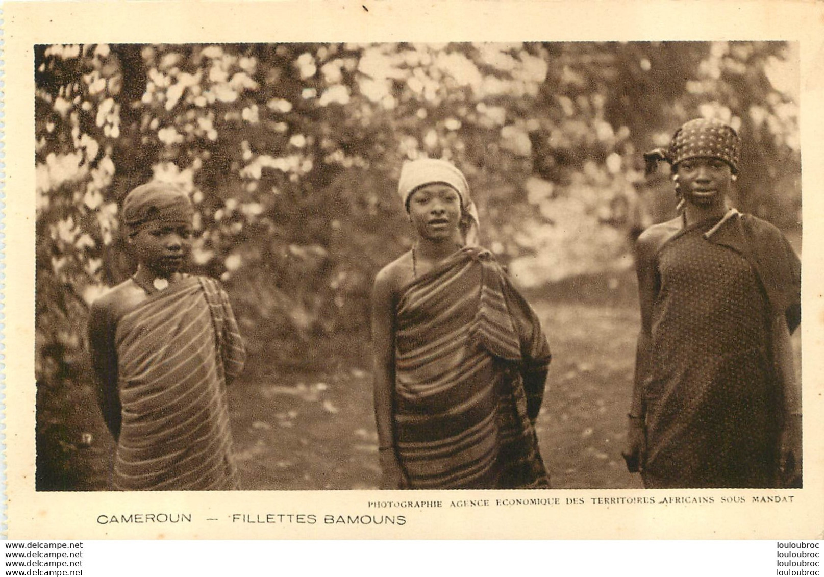 CAMEROUN FILLETTES BAMOUNS - Cameroun