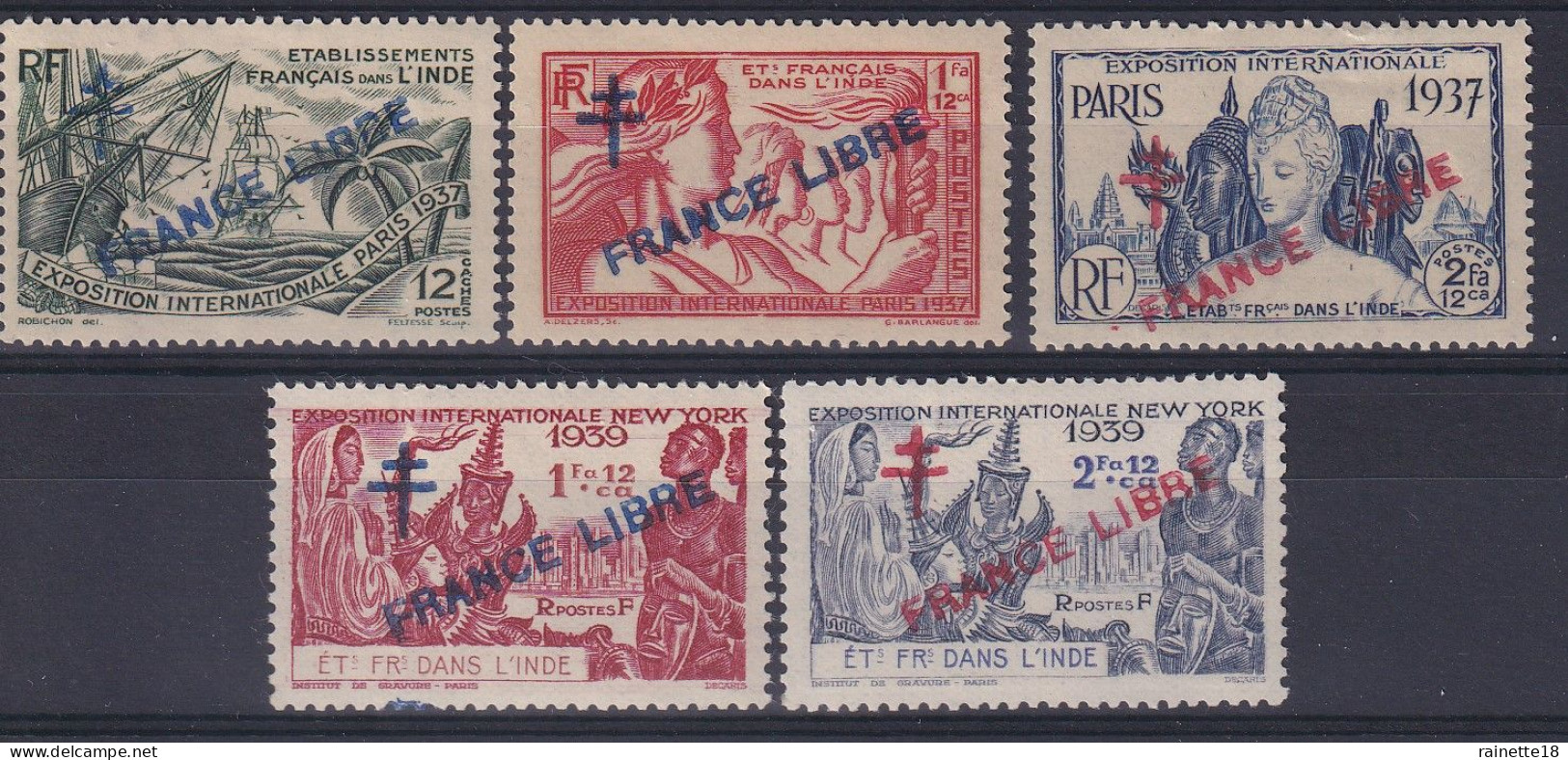 Inde               171- 173 - 174 + 175/176  Tous Neufs Avec Charnières - Unused Stamps