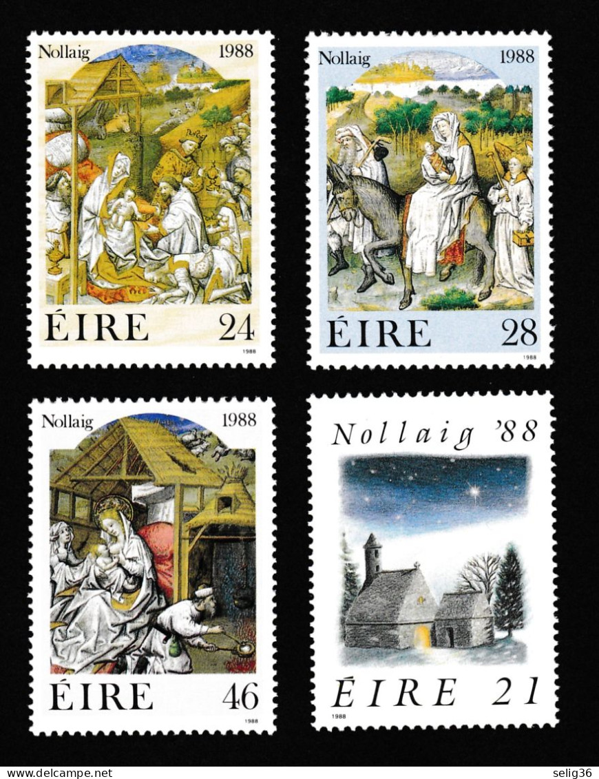 IRLANDE 1988 YT 668-671 ** - Unused Stamps