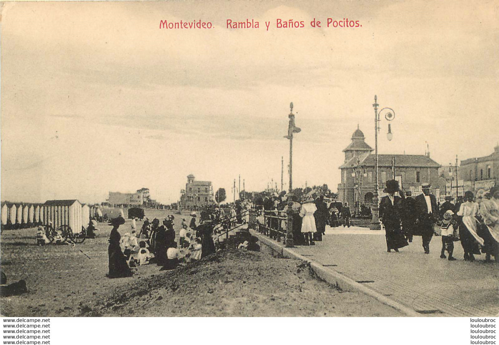 MONTEVIDEO RAMBLA Y BANOS DE POCITOS - Uruguay