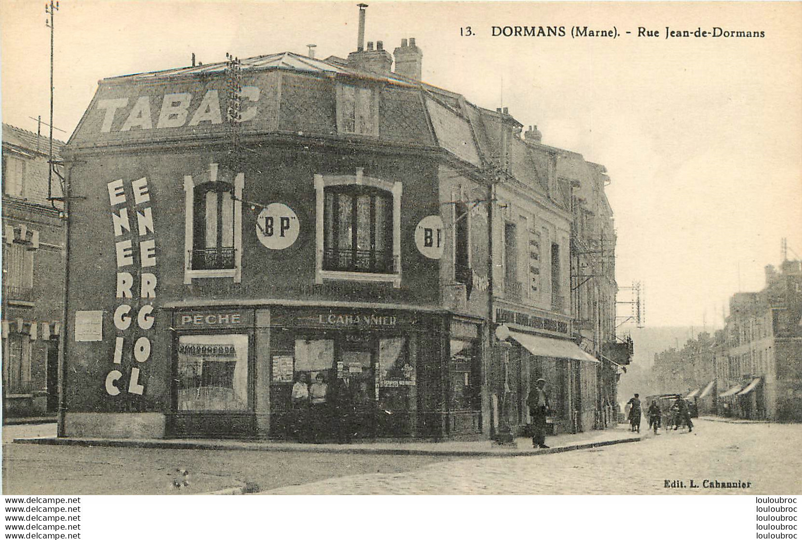 DORMANS RUE JEAN DE DORMANS  MAGASIN CAHANNIER - Dormans