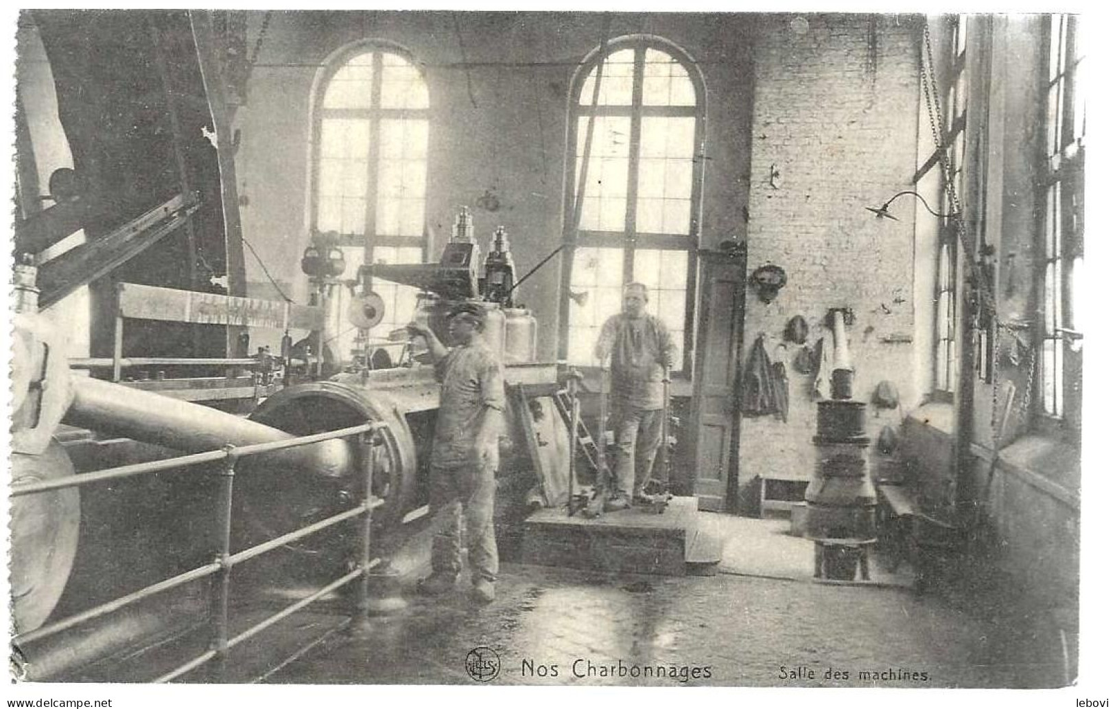 « Nos Charbonnages – Salle Des Machines» - Nels - Mines